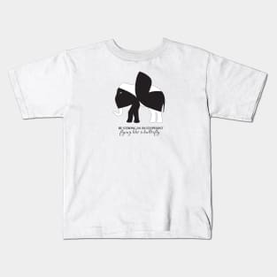 Elephant-Butterfly Kids T-Shirt